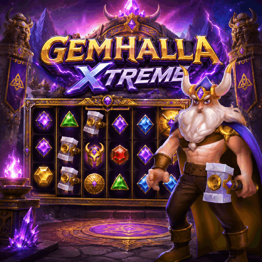 Gemhalla Xtreme casino slot game